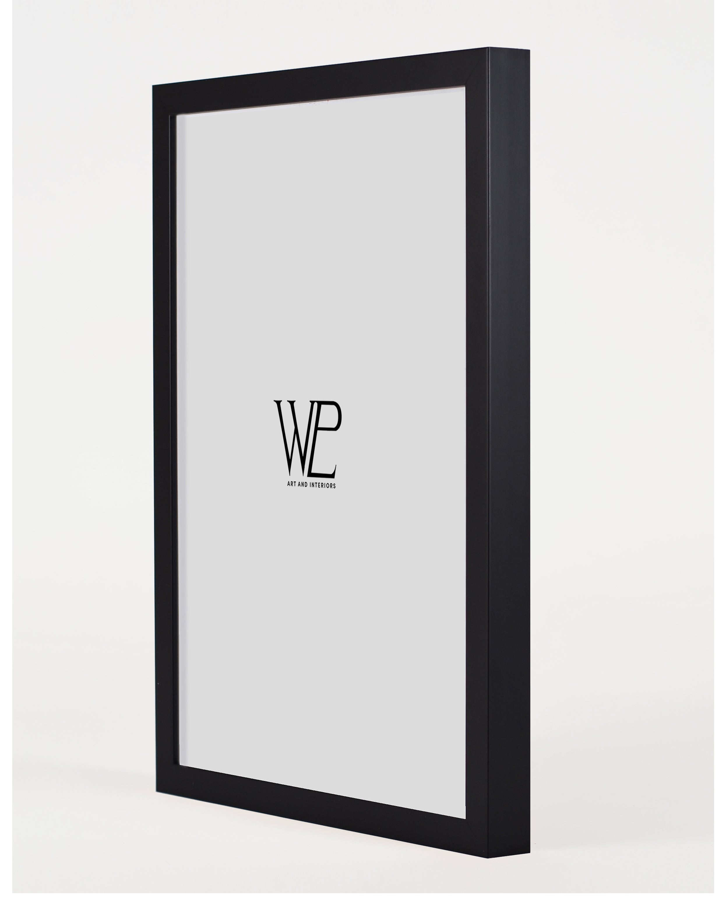 Black Picture Frame Wood Grain A1 Size Photo Frame WE LOVE PRINTS